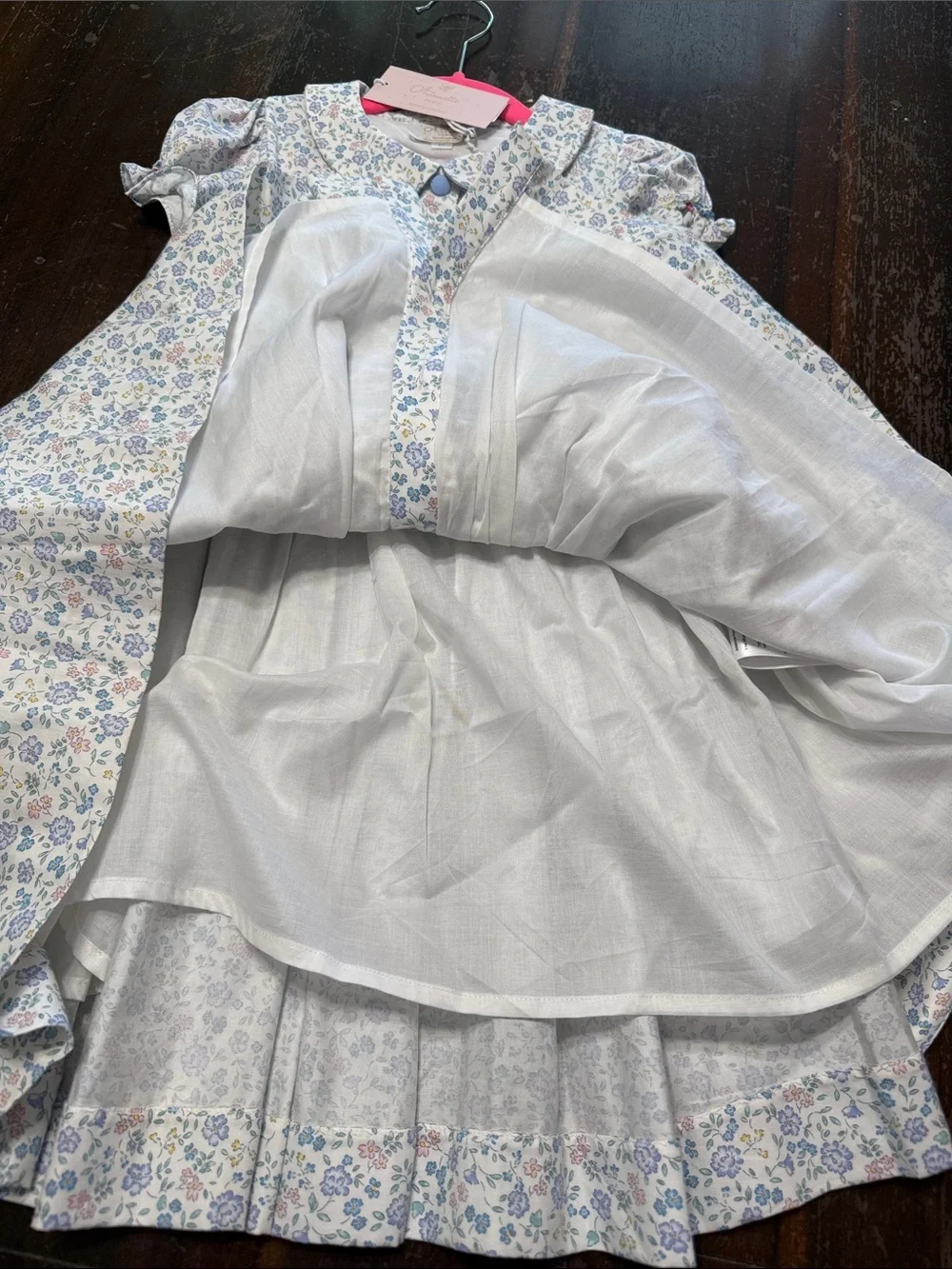 Antoinette Paris size 6 smocked dress new